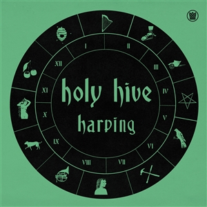HOLY HIVE - HARPING -HOLY TURQUOISE COLOUR LP-